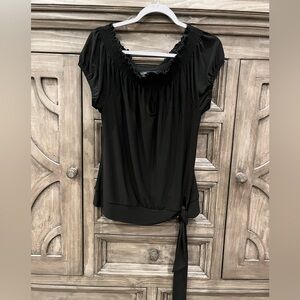 Elegant Black Women's Top